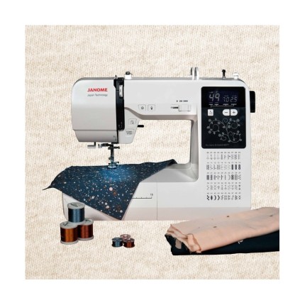 Machine à coudre Janome 9077 Jeans & Stretch – Garantie 5 ans Modèle d'exposition  Comme neuve