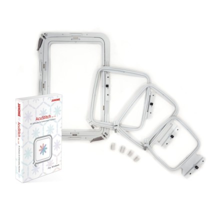 Janome 550E – Brodeuse grand format + Artistic Digitizer Junior