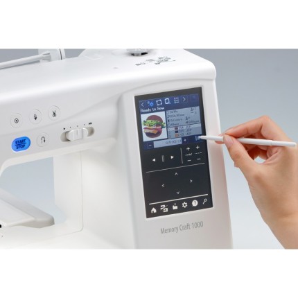 Janome Memory Craft 1000 – Machine à coudre et broder – MC1000