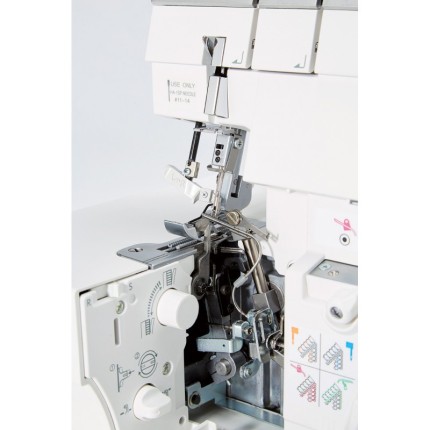 JANOME AirThread 2000D Professional – Surjeteuse à enfilage à air 2/3/4 fils