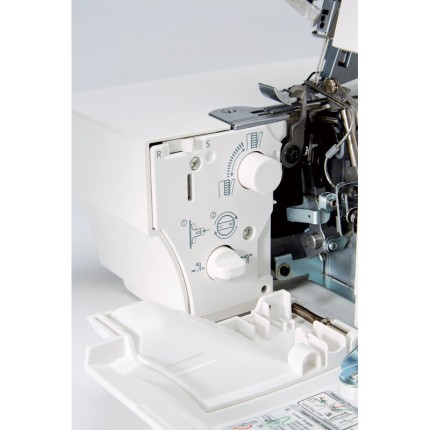 JANOME AirThread 2000D Professional – Surjeteuse à enfilage à air 2/3/4 fils