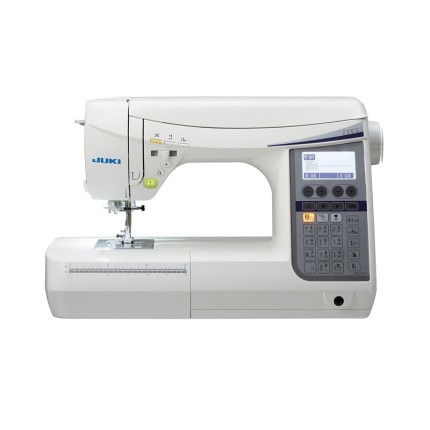 JUKI HZL-DX5 – Machine à coudre électronique 185 points, coupe-fil, griffe carrée