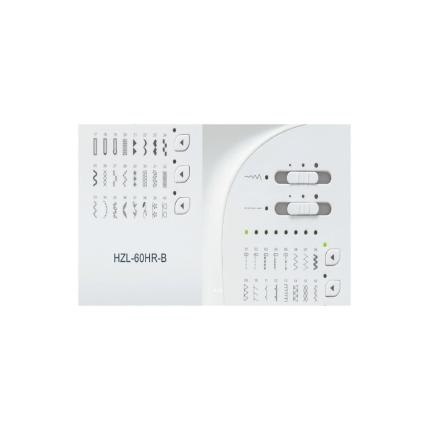 Machine à coudre JUKI HZL-60HR-B – 40 points – Enfilage automatique – Garantie 5 ans