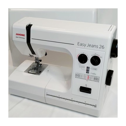 Machine à coudre Janome Easy Jeans 26 – Garantie 5 ans